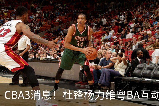 CBA3消息！杜锋杨力维粤BA互动，余嘉豪重返CBA，广厦超市开张？